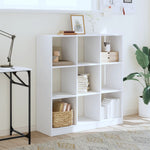 Bookcase White 102x32x108 cm Engineered Wood 3307837