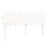 Senior Bed without Mattress White 160x200 cm Solid Wood 3195557