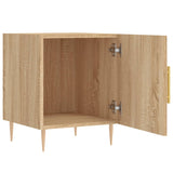 Bedside Cabinets 2 pcs Sonoma Oak 40x40x50 cm Engineered Wood 827539