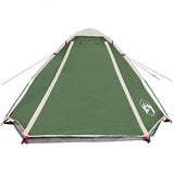 ZNTS Camping Tent Dome 2-Person Green Waterproof 94765