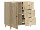 Sideboard Sonoma Oak 66 x 34.5 x 90 cm Engineered Wood 894167