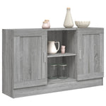 ZNTS Sideboard Grey Sonoma 120x30.5x70 cm Engineered Wood 815625