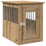Dog Crate Furniture Artisan Oak 45x62x59 cm Engineered Wood 857637
