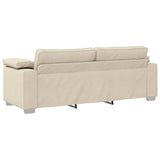 Sofa 3 pcs Black Fabric 3324660