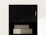 Wall Cabinet Black oak 50 x 42.5 x 40 cm Engineered wood 879652