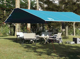 Camping Tarp Blue 420x440 cm Waterproof 94677