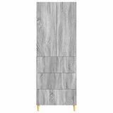Cabinet Set 2 pcs 66 x 34.5 x 90 cm Engineered Wood 3416562
