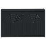 Wall-Mounted Shoe Cabinet ALKMAAR 71 x 17 x 43 cm Black 896186