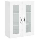 Highboard White 69.5x34x180 cm Engineered Wood 3198689