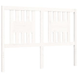 Bed Frame without Mattress White 140x200 cm Solid Wood 3194572