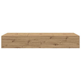 Storage Bed Frame Artisan Oak 100 x 200 cm Engineered Wood 3335356