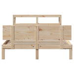 Bed Frame with Headboard without Mattress 140x200 cm 3306086