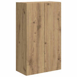 TV Wall Cabinet Artisan Oak 59.5 x 31 x 100 cm Engineered Wood 892378