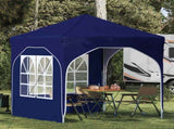 Pop-up Party Tent 192 x 192 x 245 cm Blue 42019824