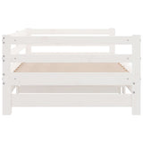 Pull-out Day Bed without Mattress White 80x200 cm 814695