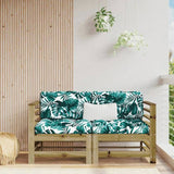 Corner Sofas with Cushions 2 pcs Impregnated Wood Pine 825687