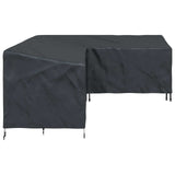Furniture Cover Black 250 x 180 x 80 cm 600D Oxford Fbric 4105677