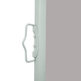 Patio Retractable Side Awning 170x300 cm Grey 48368