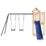 ZNTS Outdoor Playset Solid Wood Pine 3156886