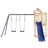 ZNTS Outdoor Playset Solid Wood Pine 3156886