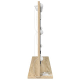 Vanity Mirror Rectangular Sonoma Oak 80 x 55 x 18 cm 868295