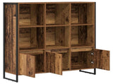 Book Cabinet 2 pcs Old Wood 99.5 x 30 x 108 cm Engineered Wood 3403026