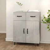 Sideboard Concrete Grey 69.5x34x90 cm Engineered Wood 812199