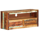 TV Cabinet 88x30x40 cm Solid Wood Reclaimed 339514