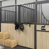Saddle Rack Wall Mounted Black Iron 172429