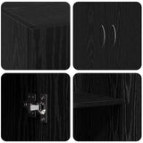 Office Cabinet Artisan Oak 70 x 32 x 77.5 cm Engineered Wood 869122