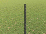Welded Wire Fence 25 x 1.5 m PVC-Coated Steel Grey Mesh 3336870