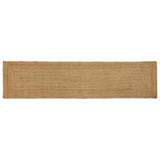 Area Rug Beige 60 x 400 cm Jute 42010387