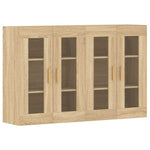 Wall Mounted Cabinets 2 pcs Sonoma Oak Engineered Wood 3197899