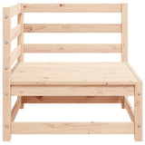 Garden Corner Sofas 2 pcs Solid Wood Pine 805675