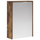 Bathroom Mirror Cabinet Smoked Oak 43 x 16 x 62.5 cm 889139