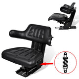210157 Tractor Seat with Suspension Black