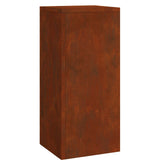 Plant Stand 3 pcs Rusty Weathering Steel 865833