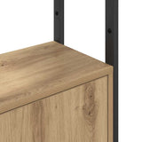 Book Cabinet Artisan Oak 40 x 24 x 161 cm Engineered Wood 883855