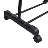 ZNTS Adjustable Clothes Racks 2 pcs 1 Hanging Rail 270181