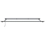 Retractable Awning Manual Anthracite 450 x 300 cm 3330873