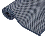 Outdoor Flatweave Rug 160x230 cm Blue 340797