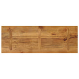 Table Top 140x60x2.5 cm Rectangular Solid Wood Mango 371603