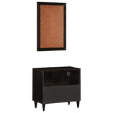 2 Piece Bathroom Furniture Set Solid Wood Mango 3310018