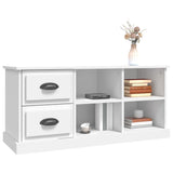 TV Cabinet White 102x35.5x47.5 cm Engineered Wood 816176