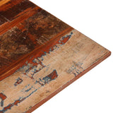 Square Table Top 80x80 cm 15-16 mm Solid Reclaimed Wood 286051