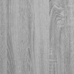 ZNTS Bathroom Wall Cabinet Grey Sonoma 100x25x30 cm Engineered Wood 860099