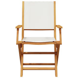 Garden Dining Set Cream White 3281712