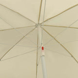 314707 Beach Parasol Sand Yellow 300 cm