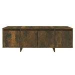 TV Cabinet Smoked Oak 120x30x40.5 cm Engineered Wood 813050