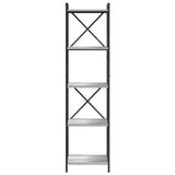 Bookshelf Grey sonoma 40 x 30 x 155 cm Engineered Wood 868356